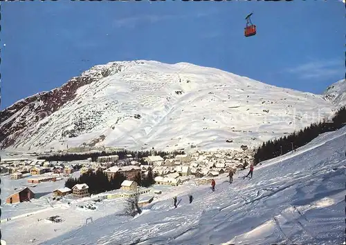 Andermatt mit Gemsstock Schwebebahn Kat. Andermatt