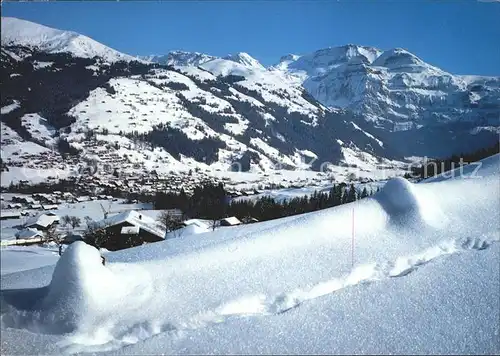 Lenk Simmental mit Wildstrubel Kat. Lenk Simmental