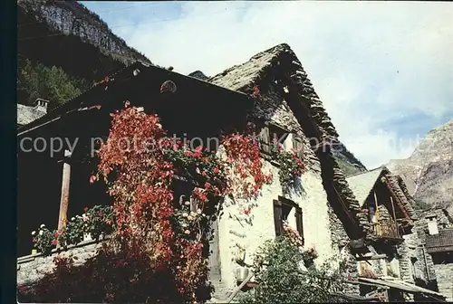 Sonogno Motivo rustico Valle Verzasca Kat. Sonogno