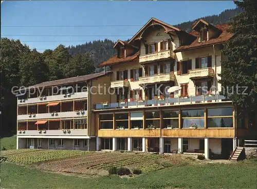 Hasliberg Hohfluh Hotel Bellevue Ev Erholungshaus Kat. Hasliberg Hohfluh