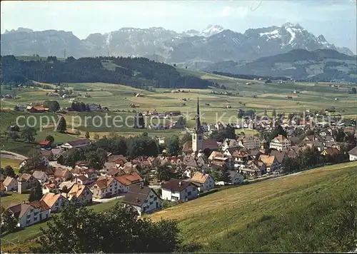 Gais AR Blick zum Alpstein / Gais /Bz. Mittelland