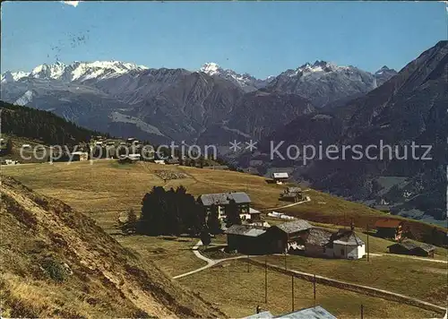 Riederalp Blinnenhorn Ofenhorn Schinhorn Kat. Riederalp