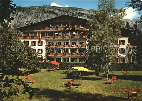 Flims Dorf Hotel Adula Kat. Flims Dorf