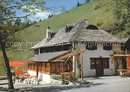 Clarens VD Auberge de Sonchaux  Kat. Clarens