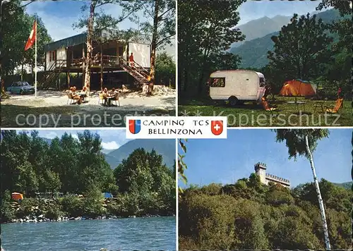 Bellinzona Camping TCS Ponte della Torretta Kat. Bellinzona