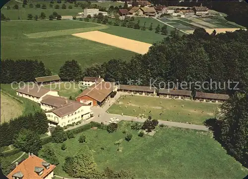 Lausanne VD Camp de Vennes Vue aerienne / Lausanne /Bz. Lausanne City