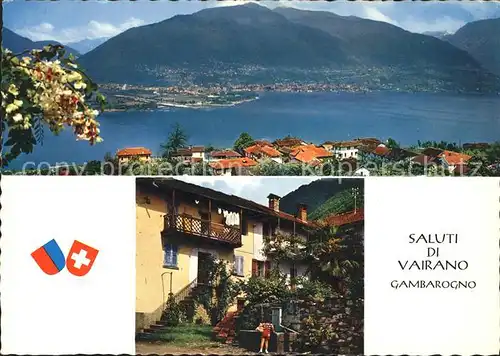 Vairano Panorama Dorfpartie Kat. Vairano