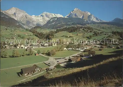 Unterwasser Toggenburg mit Iltiosbahn Saentis und Schafberg Kat. Unterwasser