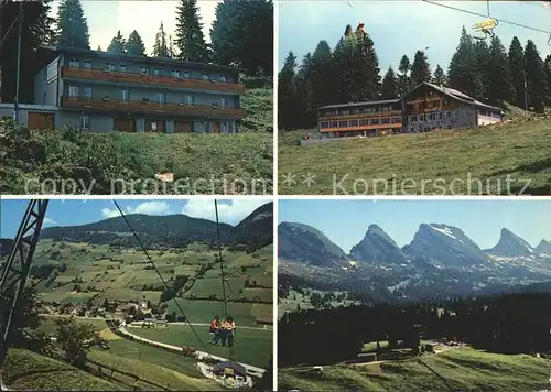 Alt St Johann Ferienhaus Berggasthaus Churfirsten Sellamatt Sessellift Kat. Alt St Johann