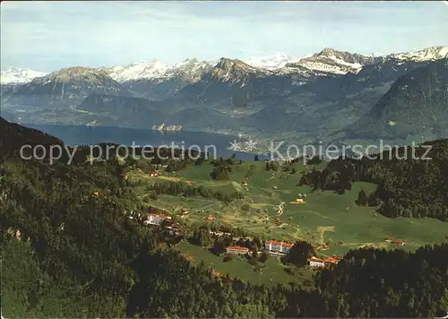 Buergenstock Ansicht der drei Buergenstock Hotels Kat. Buergenstock