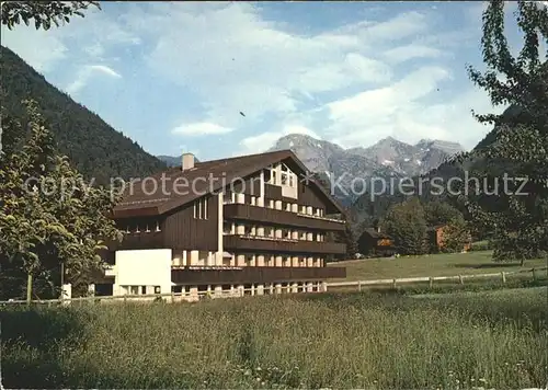 Flueeli Ranft Pension Aufgebotshaus Kat. Flueeli Ranft