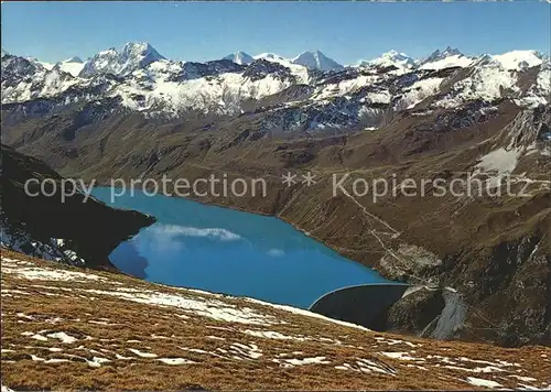 Grimentz Lac de Moiry Val d Anniviers Kat. Grimentz