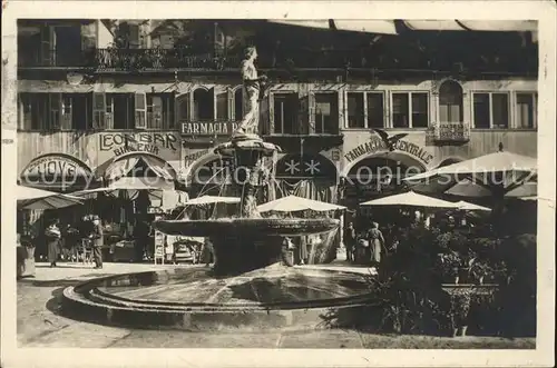 Verona Veneto Piazza delle Erbe Fontaine Kat. Verona