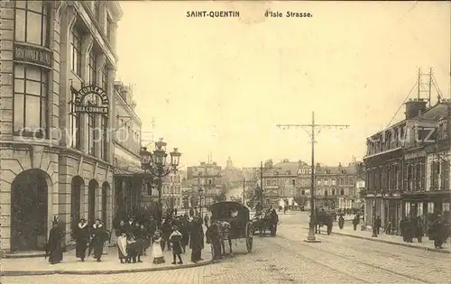 Saint Quentin d Isle Strasse Kat. Saint Quentin