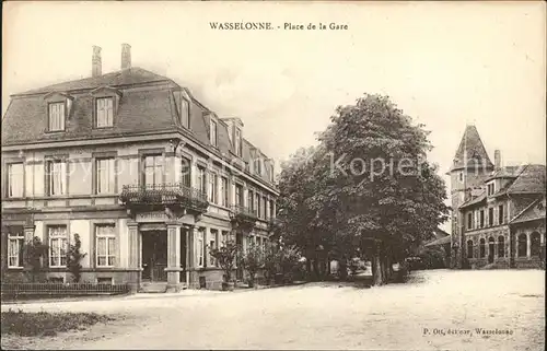 Wasselonne Bas Rhin Place de la Gare Kat. Wasselonne