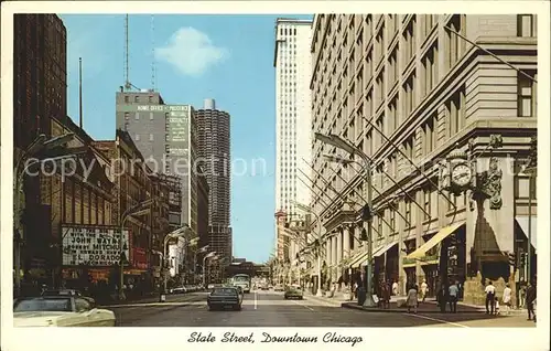 Chicago Illinois State Street Downtown Kat. Chicago