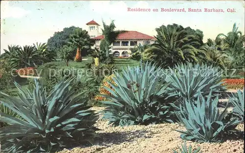 Santa Barbara California Residence on Boulevard Kat. Santa Barbara