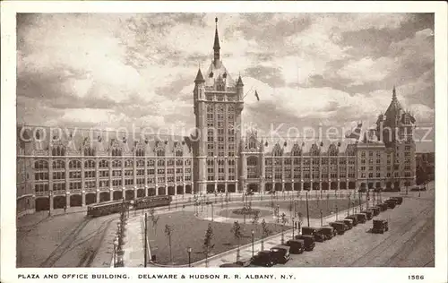 Albany New York Plaza and Office Building Delaware and Hudson Railroad Kat. Albany