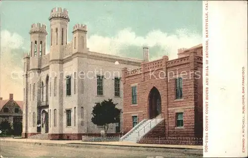 Marysville California Yuba County Court House and Hall of Records Kat. Marysville