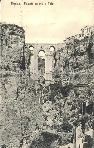 Ronda Andalucia Puente nuevo y Tajo Kat. Ronda