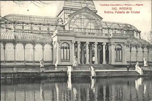 Madrid Spain Palacio de Cristal del Retiro Kat. Madrid