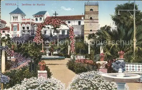 Sevilla Andalucia Jardines de Murillo Kat. Sevilla 