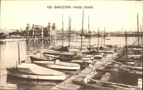 Barcelona Cataluna Puerto Boote Kat. Barcelona