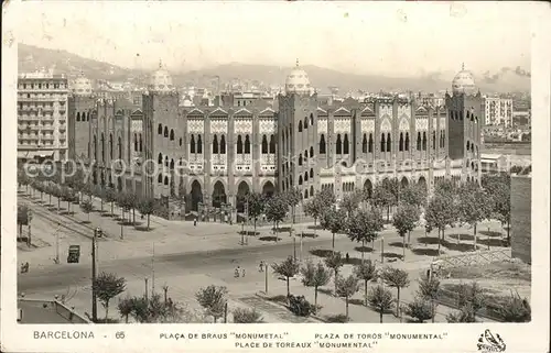 Barcelona Cataluna Plaza de Toros Monumental Kat. Barcelona