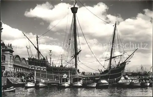 Barcelona Cataluna Caravela de Santa Maria Schiff Kat. Barcelona