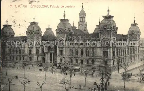 Barcelona Cataluna Palacio de Justicia Kat. Barcelona