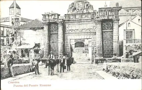Cordoba Puerta del Puente Romano Kat. Cordoba