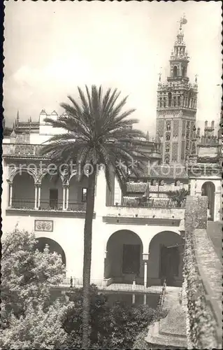 Sevilla Andalucia Reales Alcazares Palacio Galerias del Rey Don Pedro Kat. Sevilla 