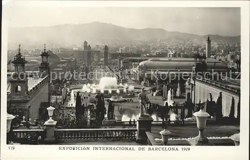 Barcelona Cataluna Exposicion Internacional 1929 Palacio Nacional Kat. Barcelona