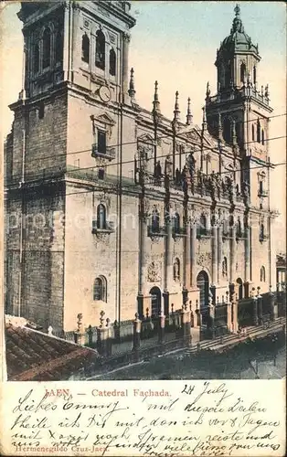 Jaen Catedral Fachada Kat. Jaen