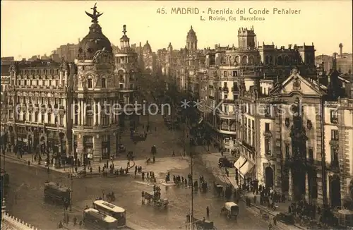 Madrid Spain Avenida del Conde Penalver Kat. Madrid