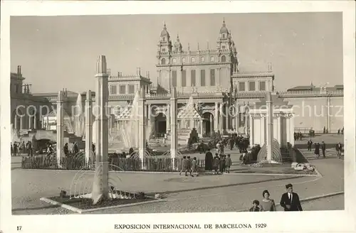 Barcelona Cataluna Exposicion Internacional 1929 Palacio del Vestido Kat. Barcelona