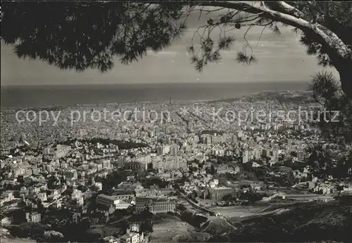 Barcelona Cataluna Vista panoramica desde el Tibidabo Serie 2 No. 23 Kat. Barcelona