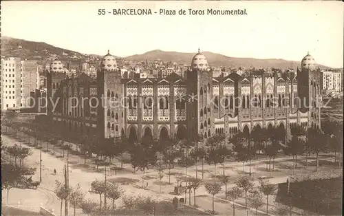 Barcelona Cataluna Plaza de Toros Monumental Stierkampfarena Kat. Barcelona