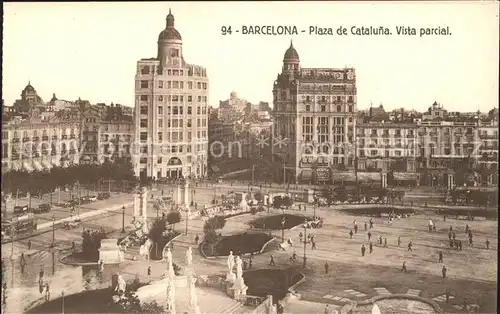 Barcelona Cataluna Plaza de Cataluna Kat. Barcelona