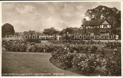 Kenton Brent Rose Garden Recreation Ground Kat. Brent