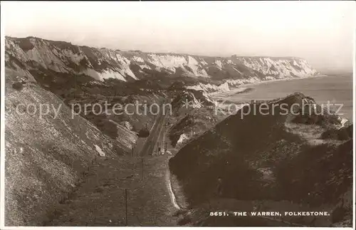 Folkestone The Warren Coast Kat. Shepway