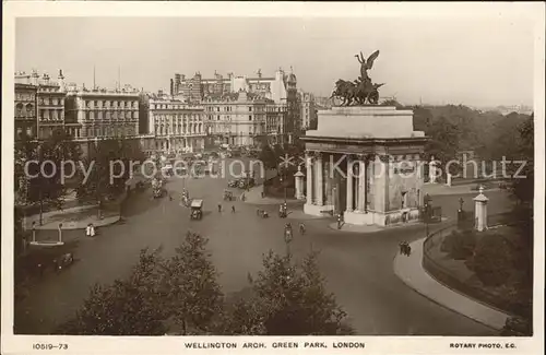 London Wellington Arch Green Park Kat. City of London