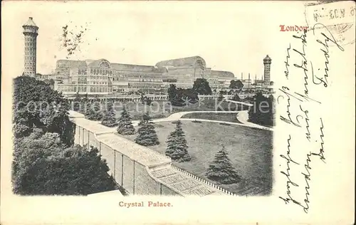 London Crystal Palace Kat. City of London