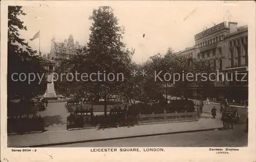 London Leicester Square Kat. City of London