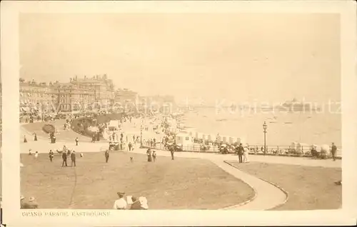 Eastbourne Sussex Grand Parade Beach Pier Kat. Eastbourne