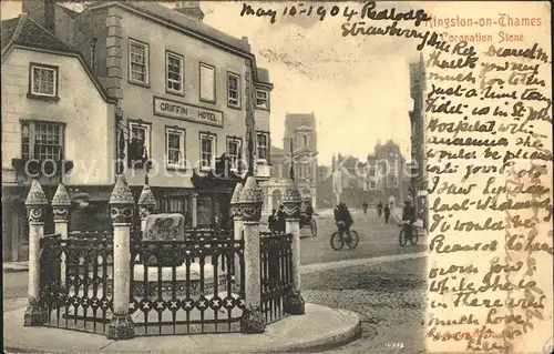 Kingston upon Thames Coronation Stone Kat. Kingston upon Thames