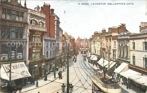 Leicester United Kingdom Gallowtree Gate / Leicester /Leicestershire