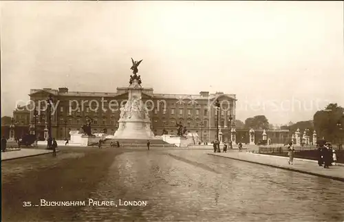 London Buckingham Palace Queen Victoria Memorial Statue Kat. City of London
