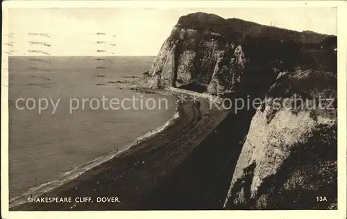 Dover Kent Shakespeare Cliff Beach Steilkueste / Dover /Kent CC