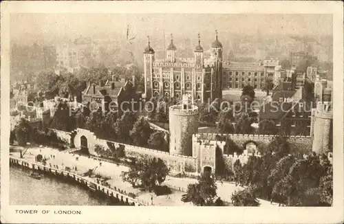 London Tower of London William the Conqueror History Kat. City of London